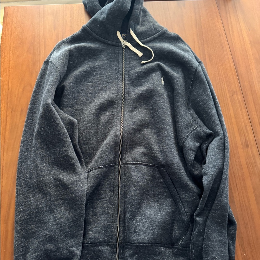 Polo by Ralph Lauren Navy Zip-Up Hoodie NWT